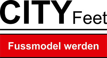 Logo Fußmodel werden