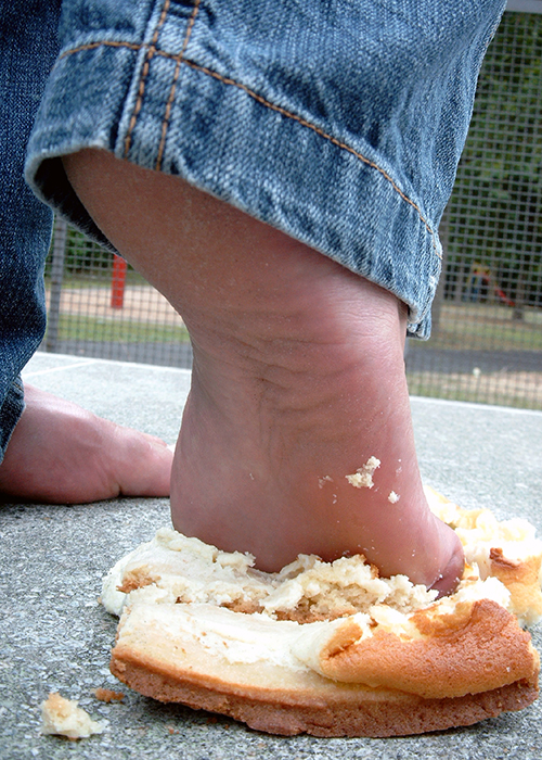 Miriam Crushing Feet